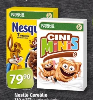 Nestlé Cereálie