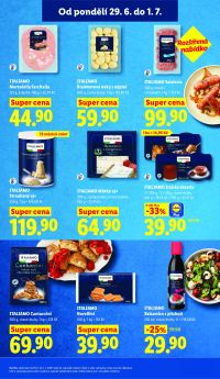akční leták Lidl 29.6.2026-1.7.2026
