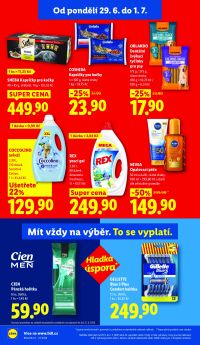akční leták Lidl 29.6.2026-1.7.2026
