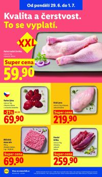 akční leták Lidl 29.6.2026-1.7.2026