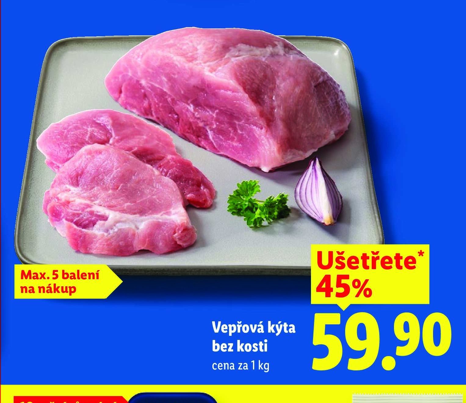 Vepřová kýta bez kosti