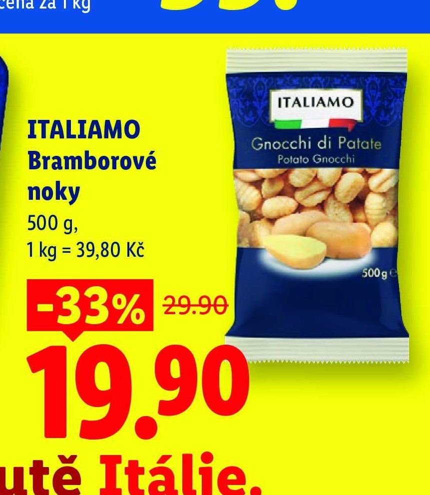 ITALIAMO Bramborové noky