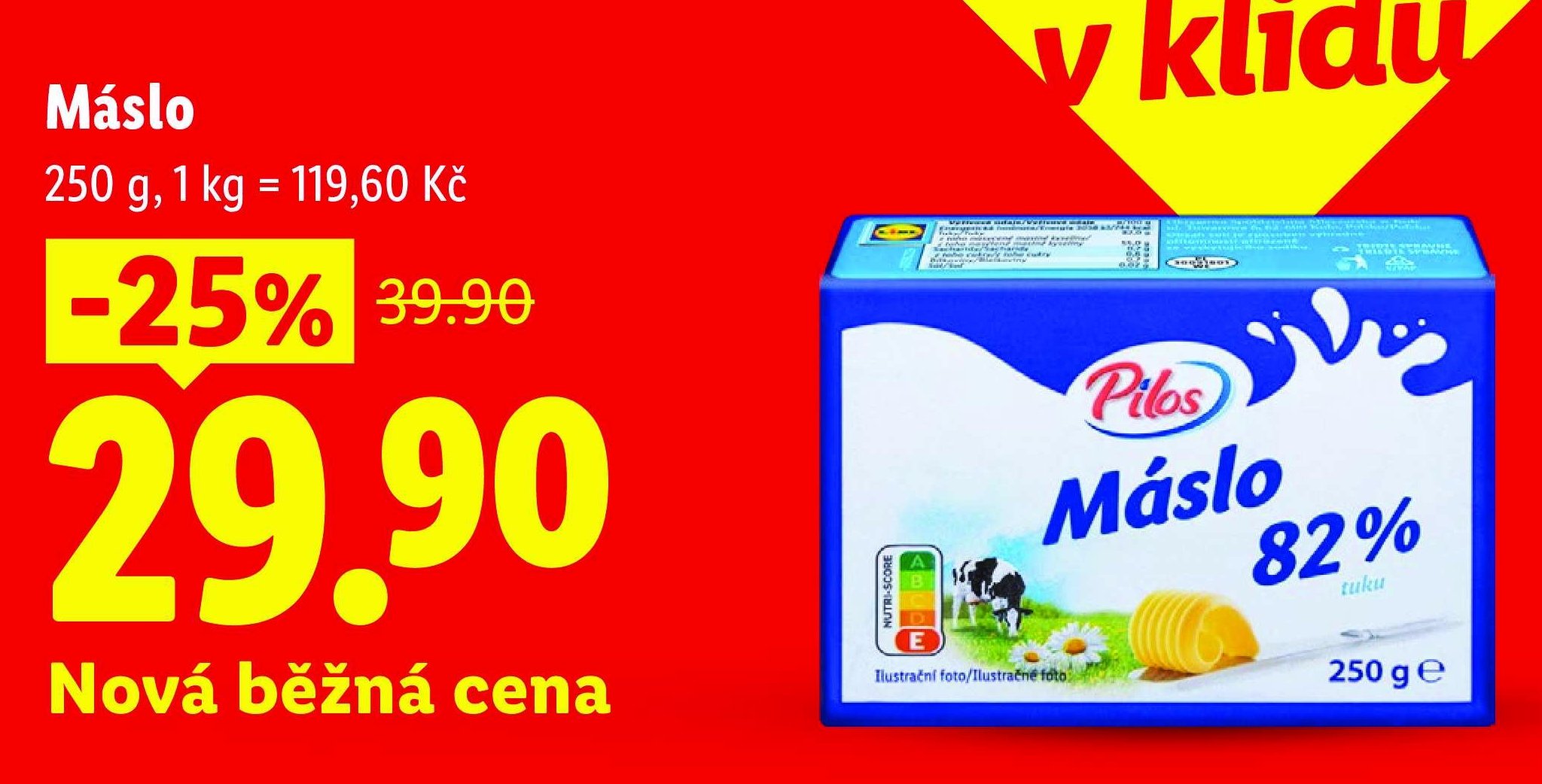 Máslo Pilos 250 g