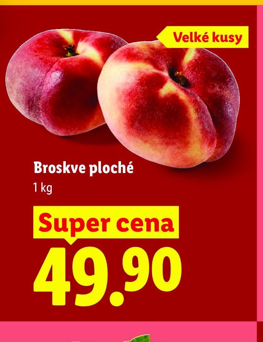 Broskve ploché
