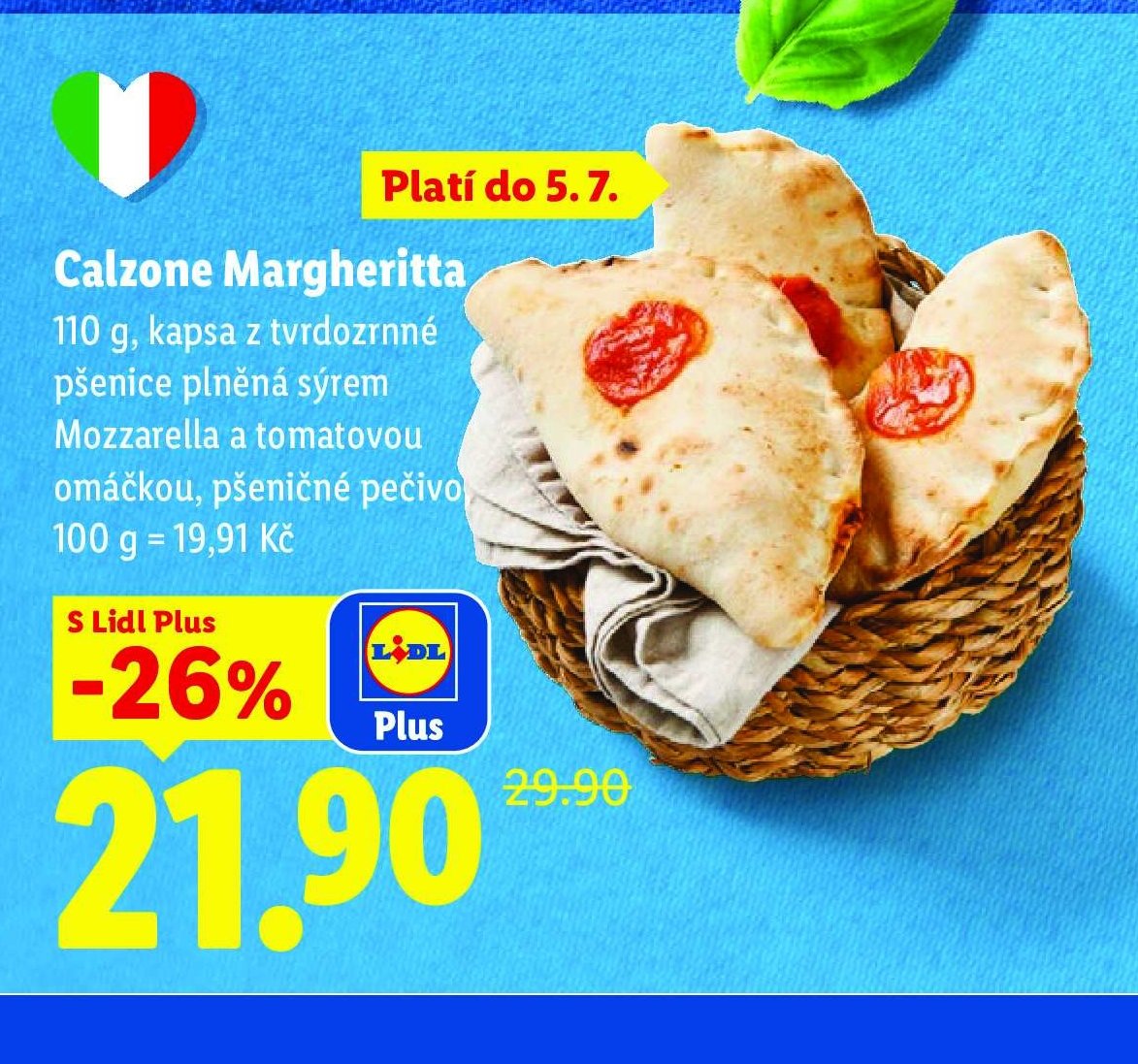 Calzone Margherita