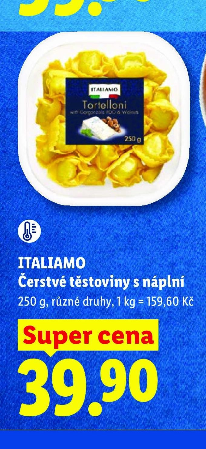 ITALIAMO Čerstvé těstoviny s náplní