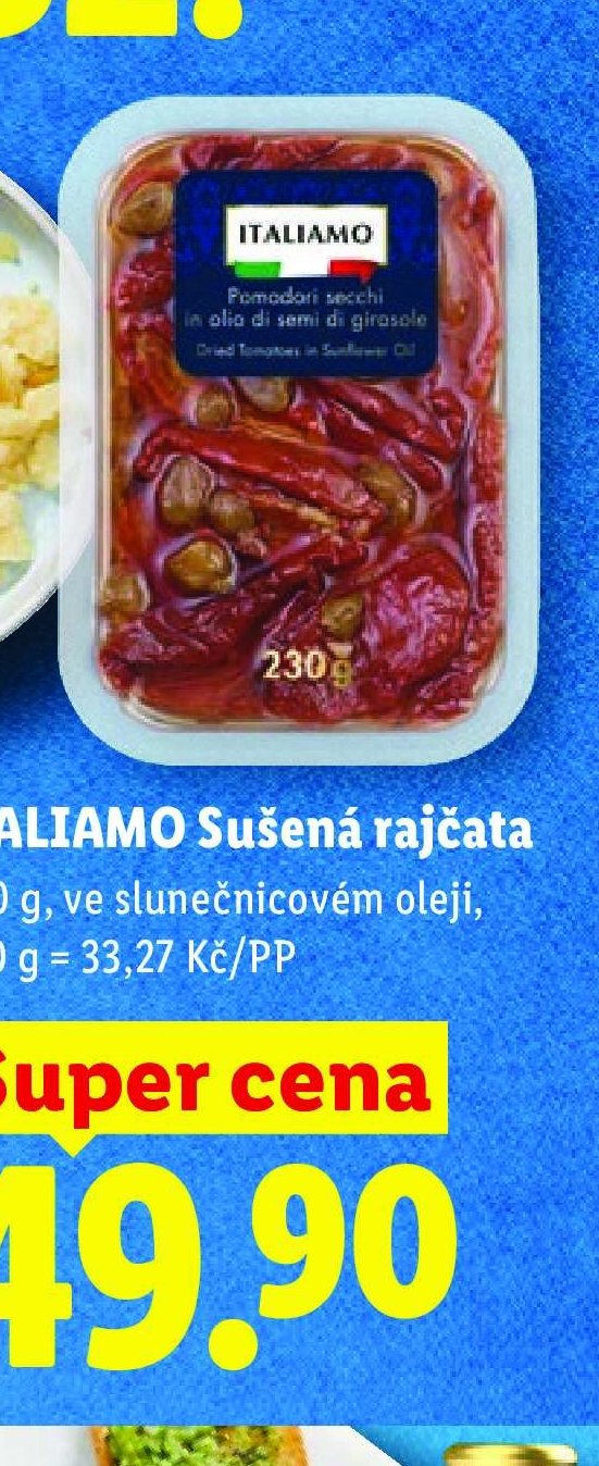 ITALIAMO Sušená rajčata