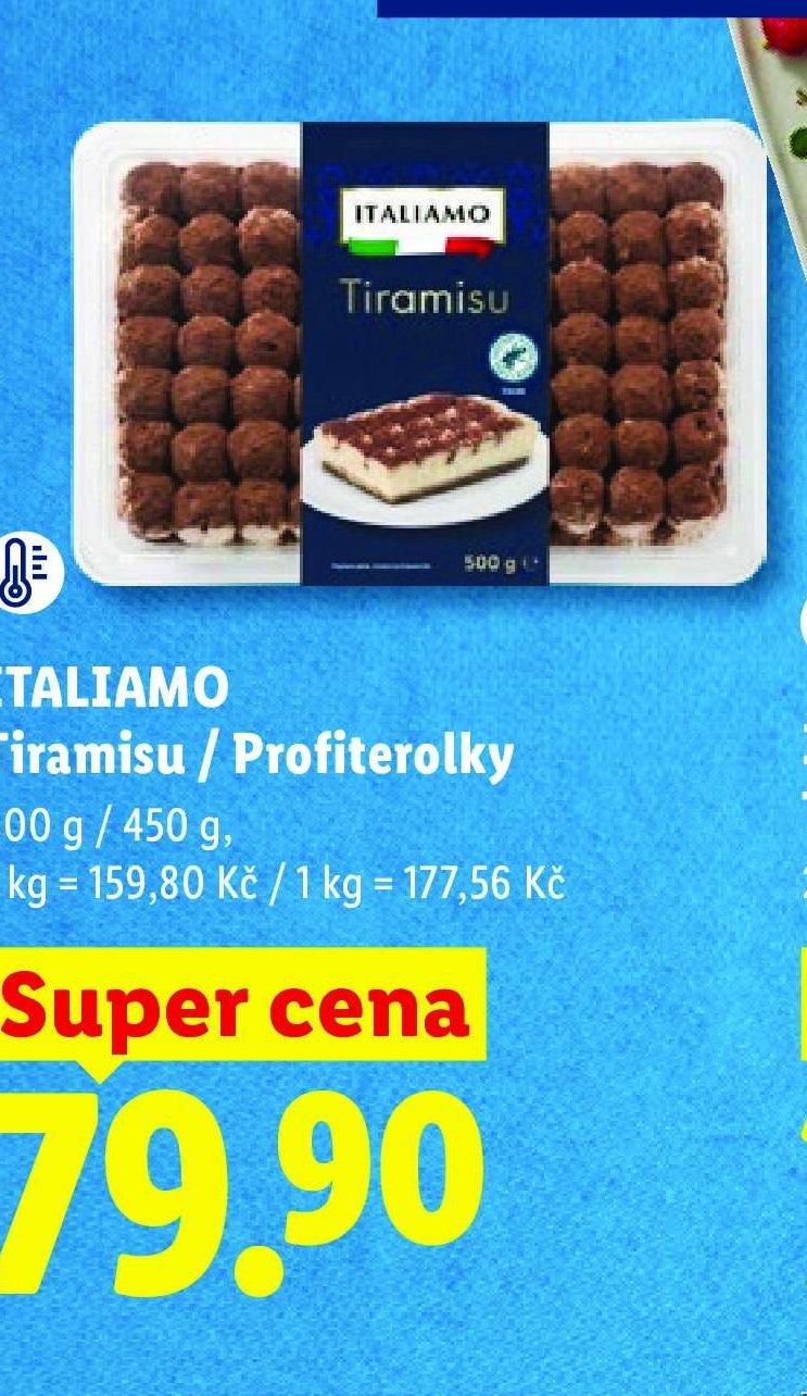 ITALIAMO Tiramisu / Profiterolky