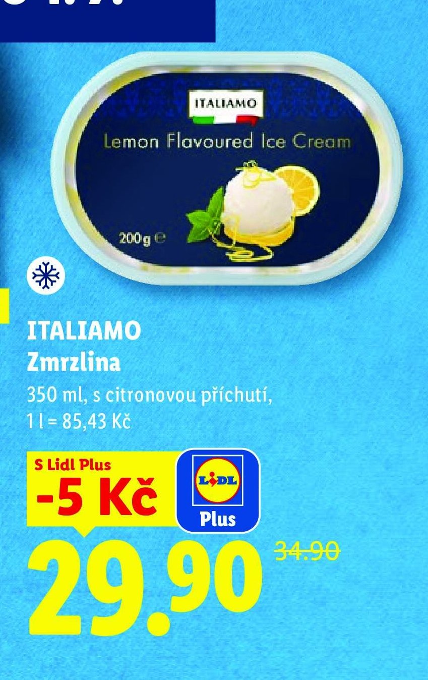ITALIAMO Zmrzlina (citronová)