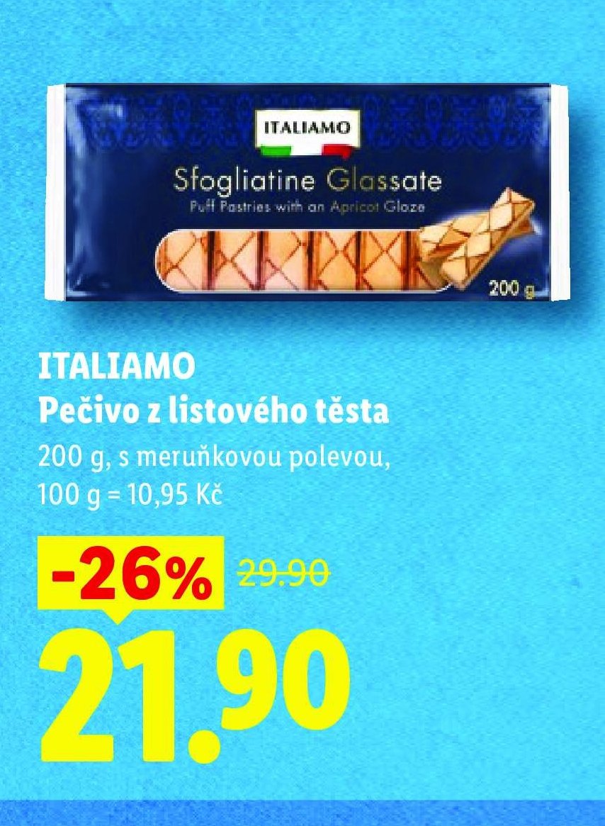 ITALIAMO Pečivo z listového těsta