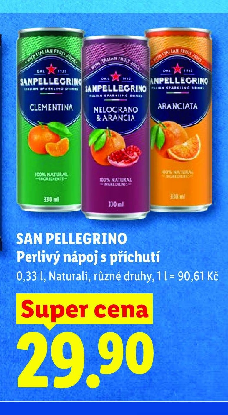 SAN PELLEGRINO Perlivý nápoj