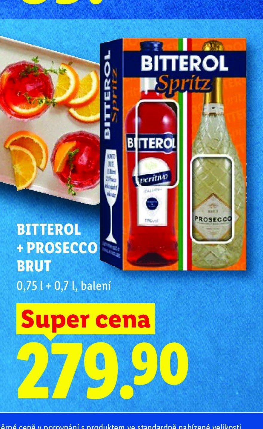 BITTEROL + PROSECCO BRUT