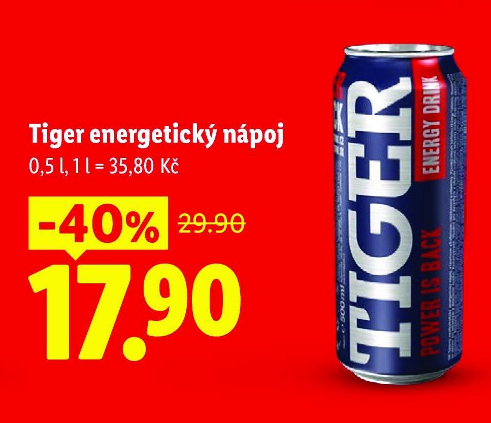 Tiger energetický nápoj