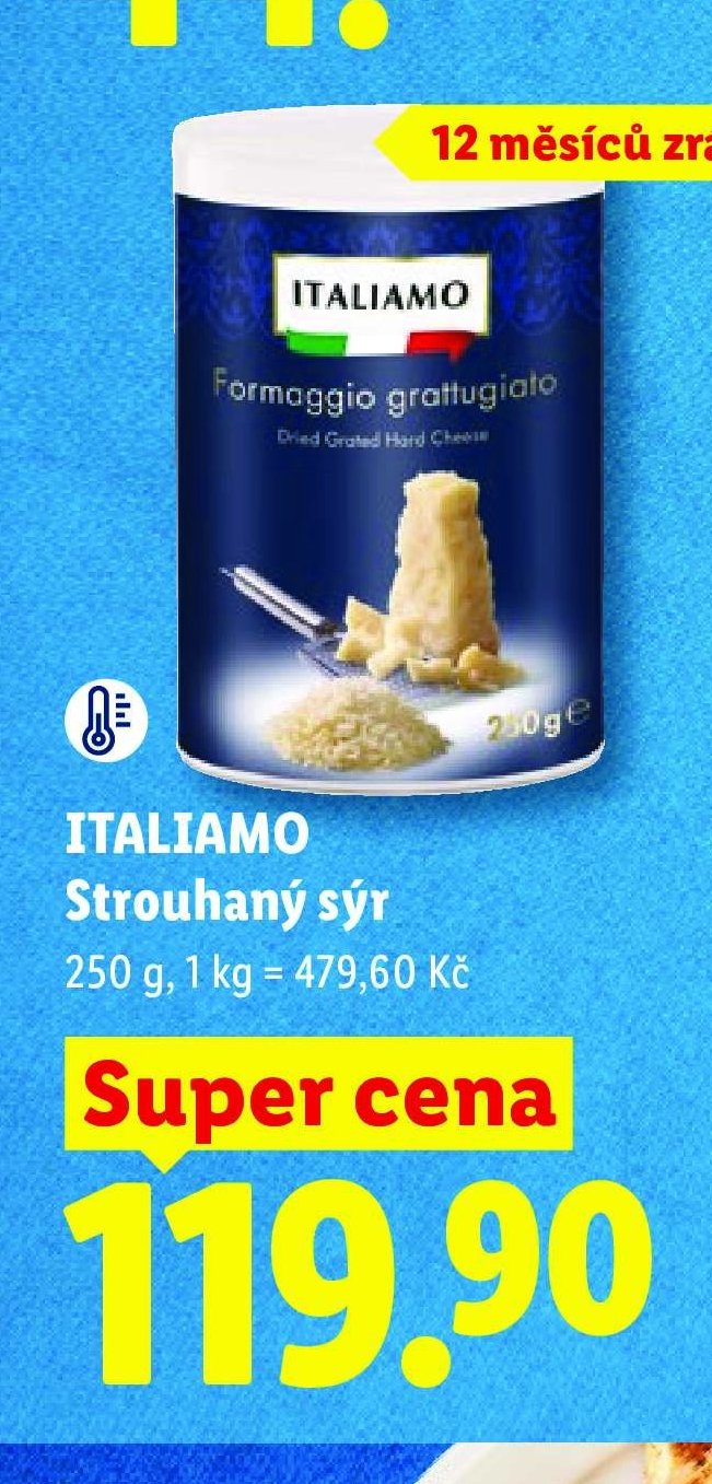 ITALIAMO Strouhaný sýr