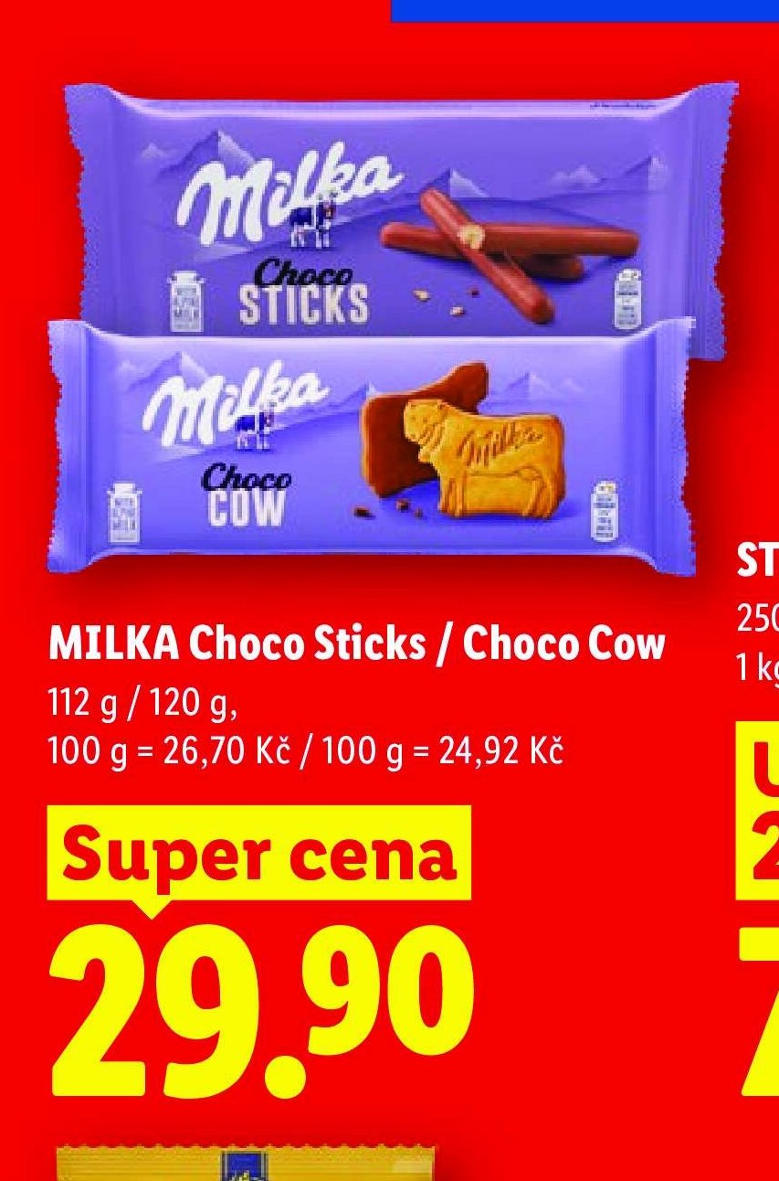 MILKA Choco Sticks / Choco Cow