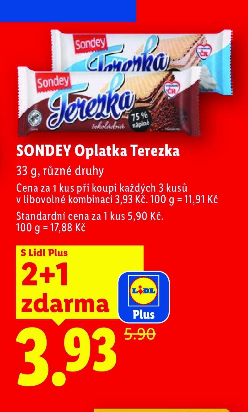 SONDEY Oplatka Terezka