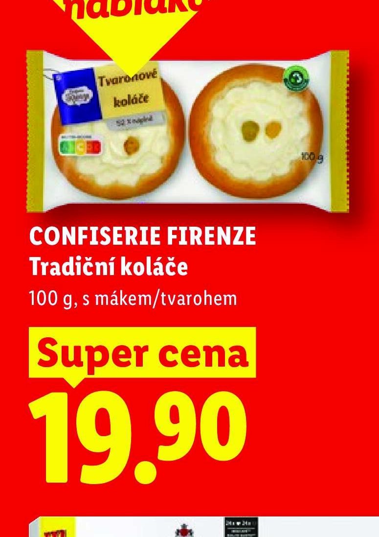 CONFISERIE FIRENZE Tradiční koláče