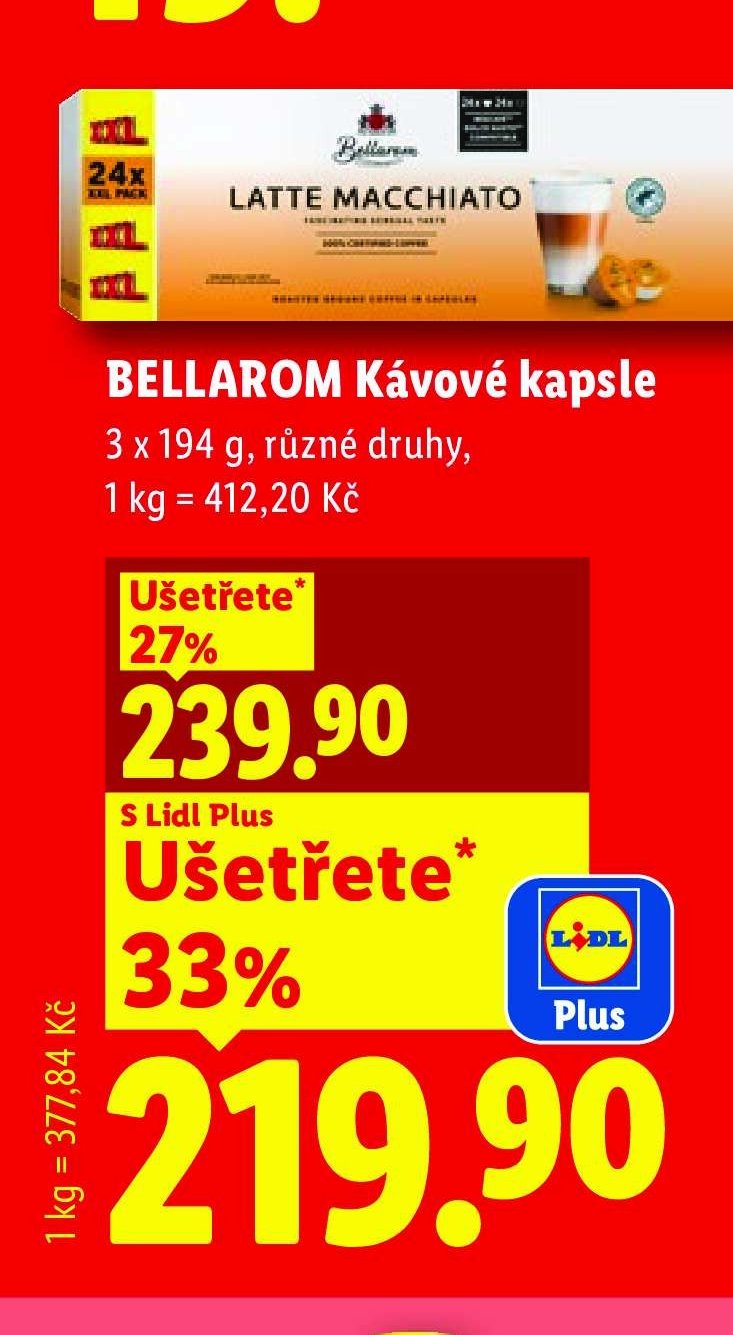 BELLAROM Kávové kapsle