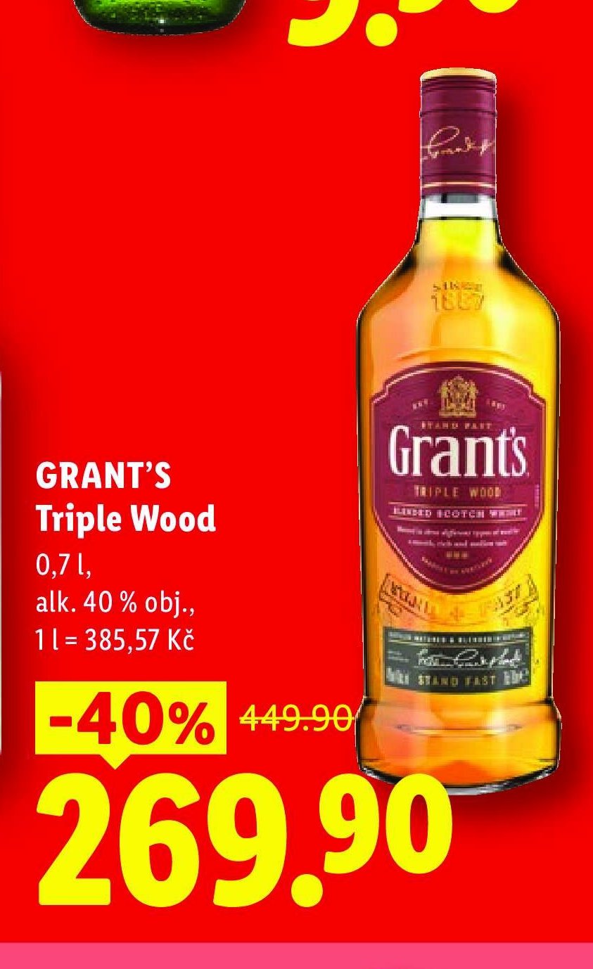 GRANT'S Triple Wood