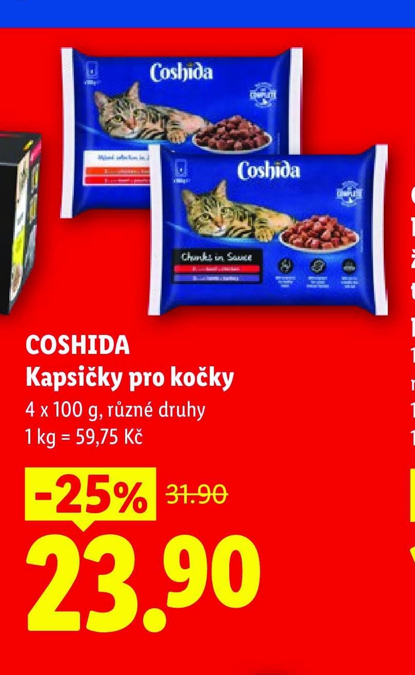COSHIDA Kapsičky pro kočky