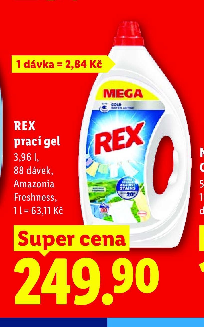 REX prací gel