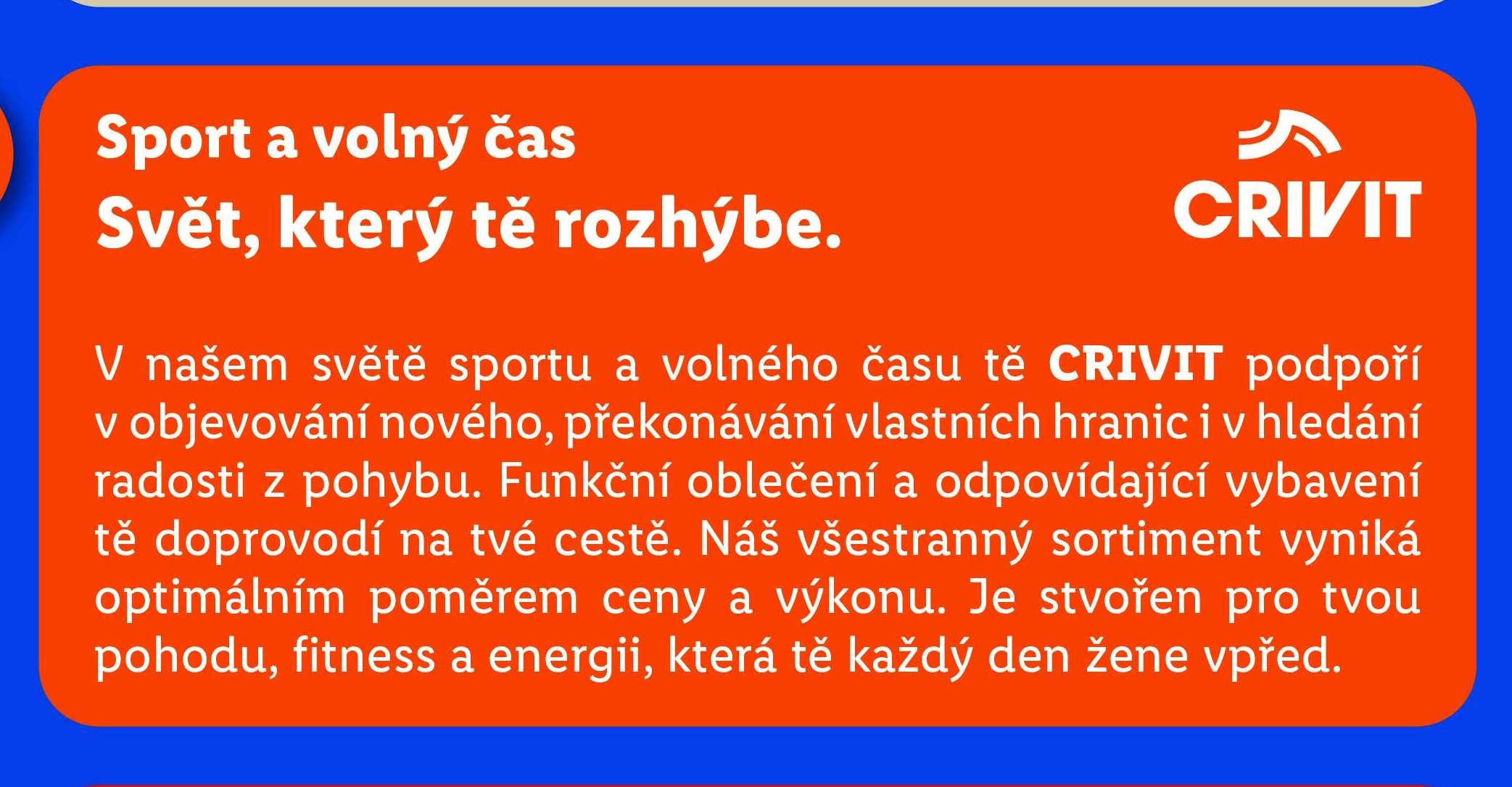 Sport a volný čas