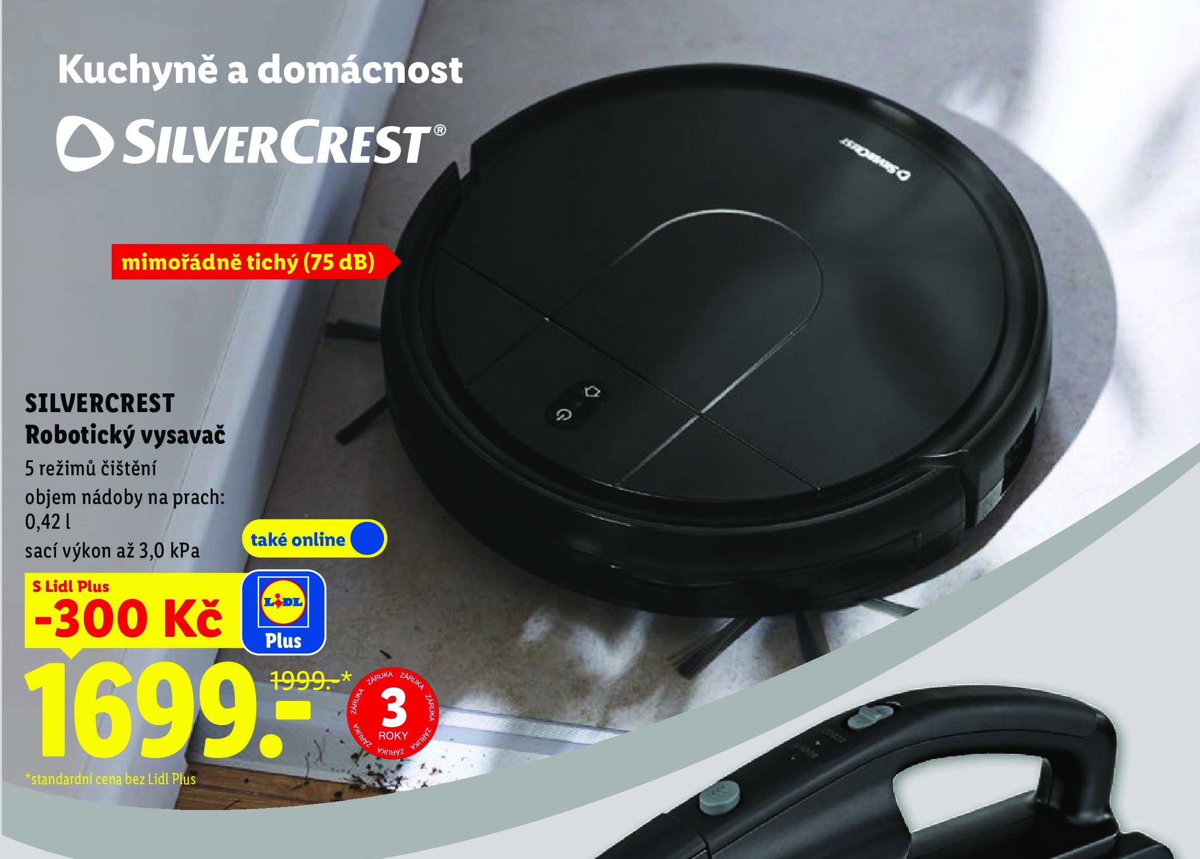 SILVERCREST Robotický vysavač