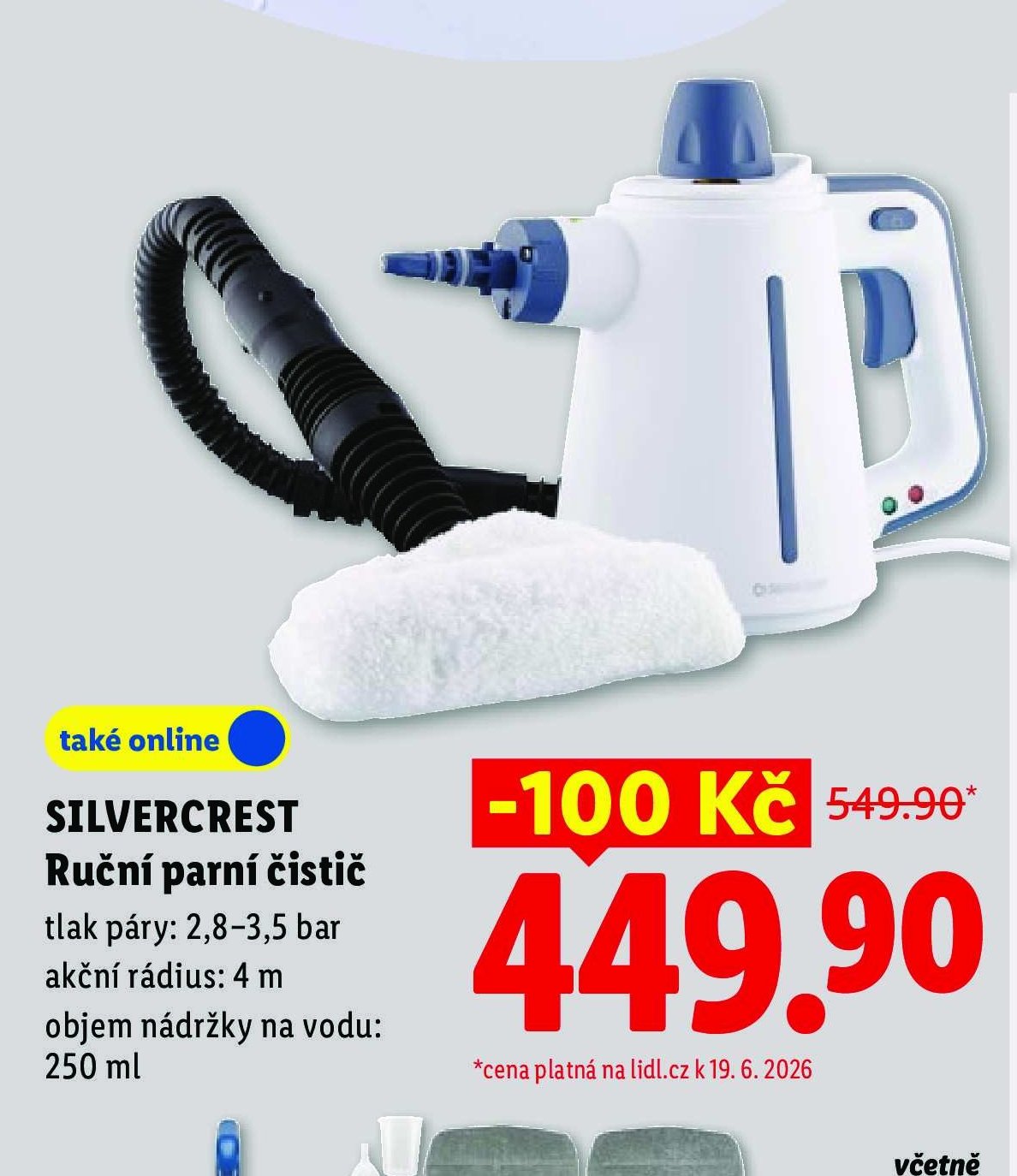 SILVERCREST Ruční parní čistič