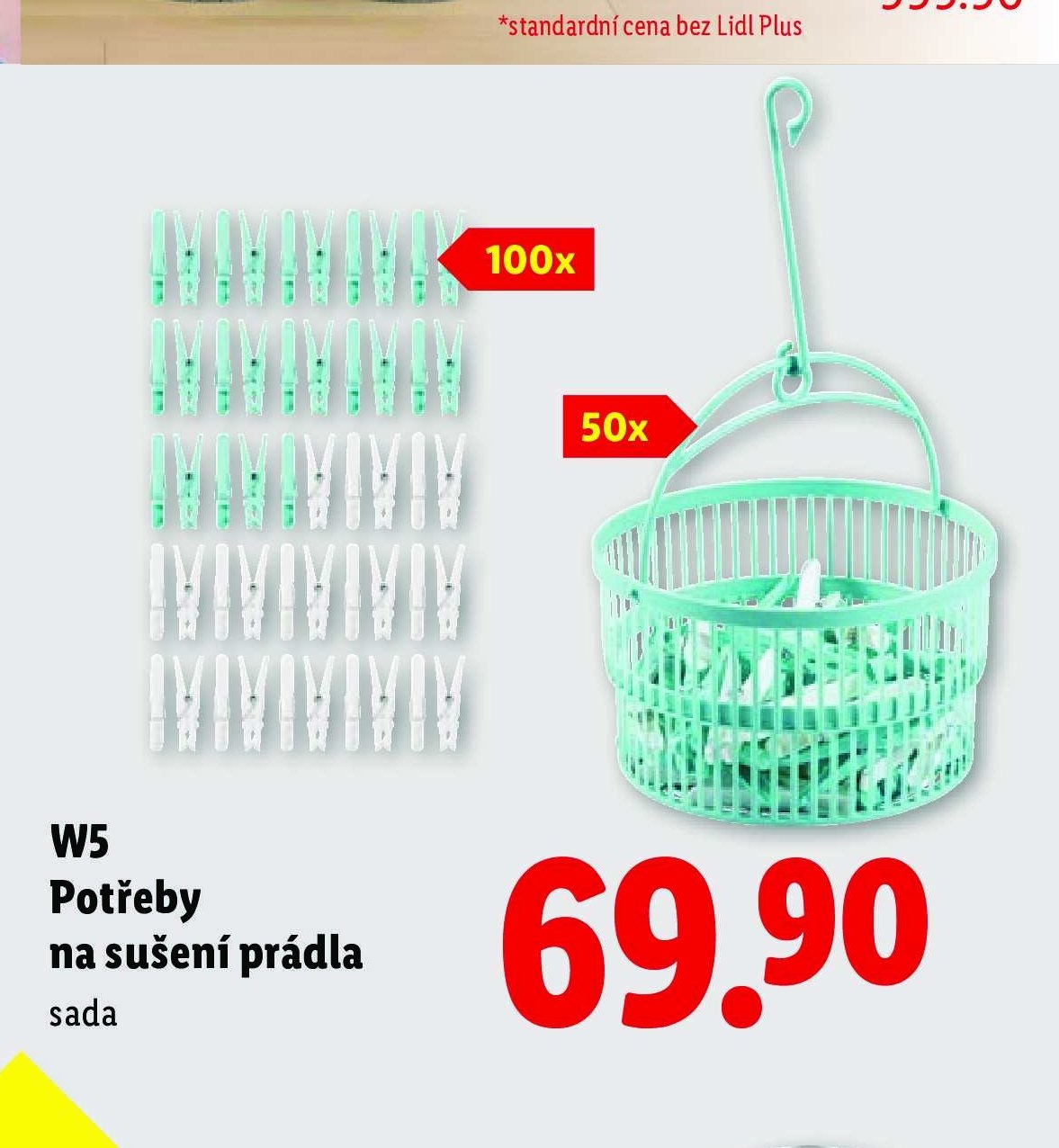 W5 Potřeby na sušení prádla
