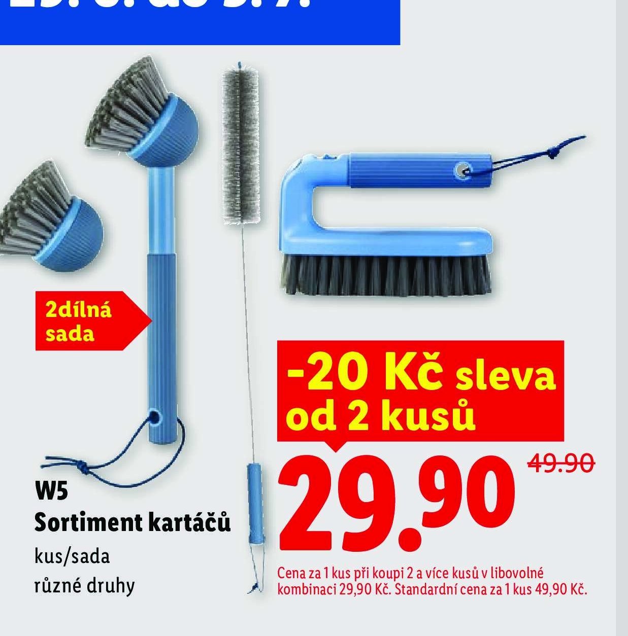 W5 Sortiment kartáčů