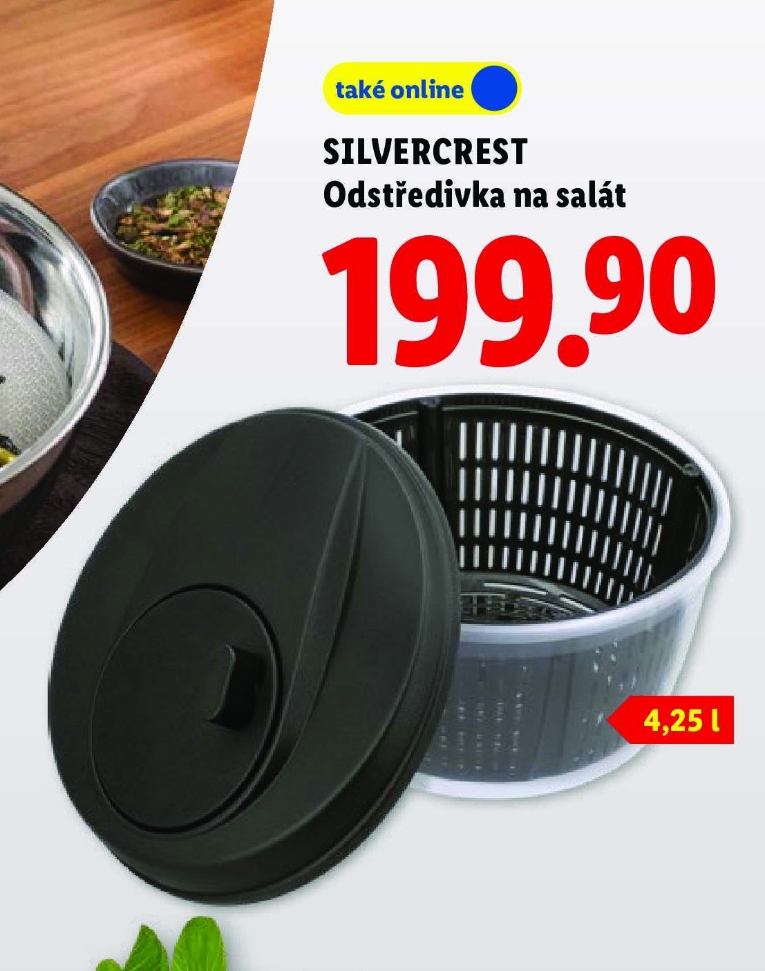 SILVERCREST Odstředivka na salát