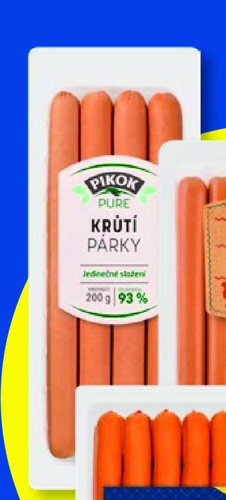Pikok Krůtí párky