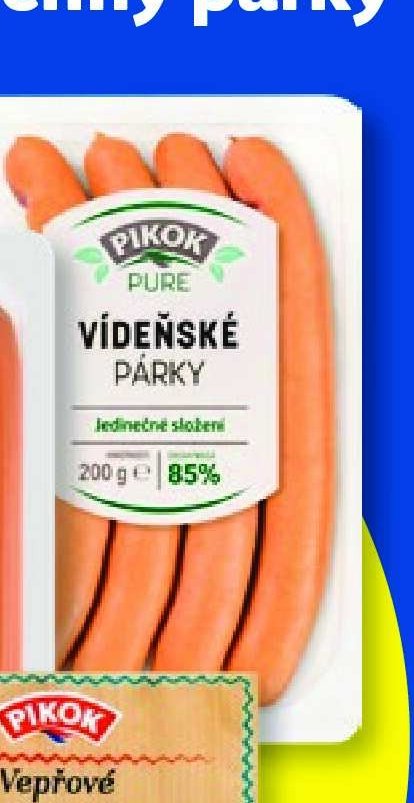Pikok Vídeňské párky