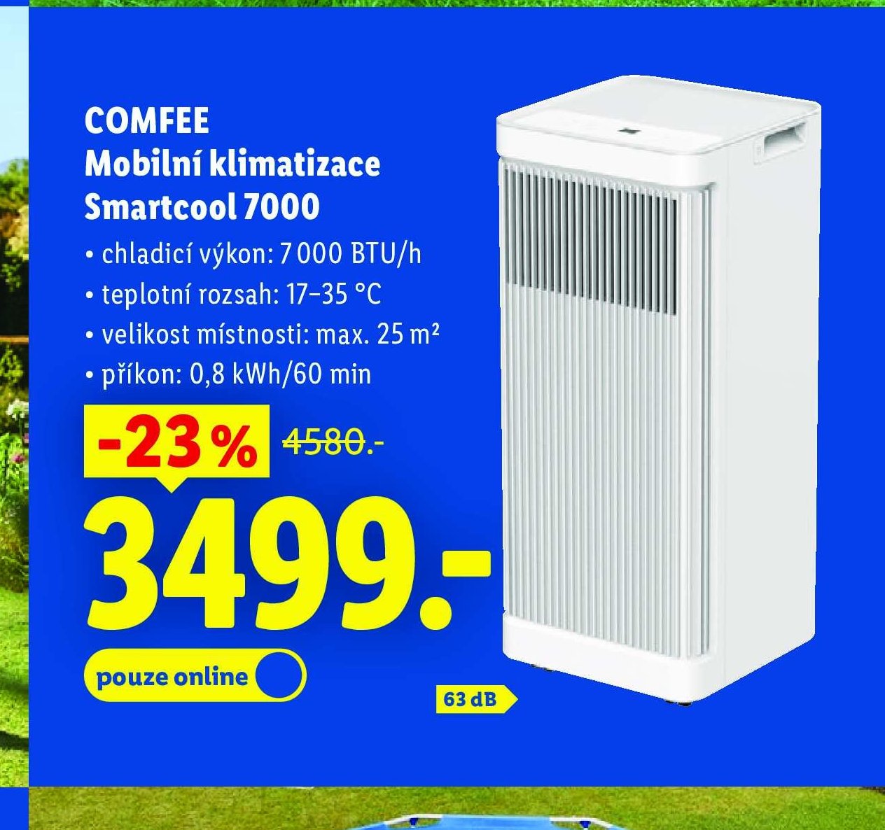 COMFEE Mobilní klimatizace Smartcool 7000