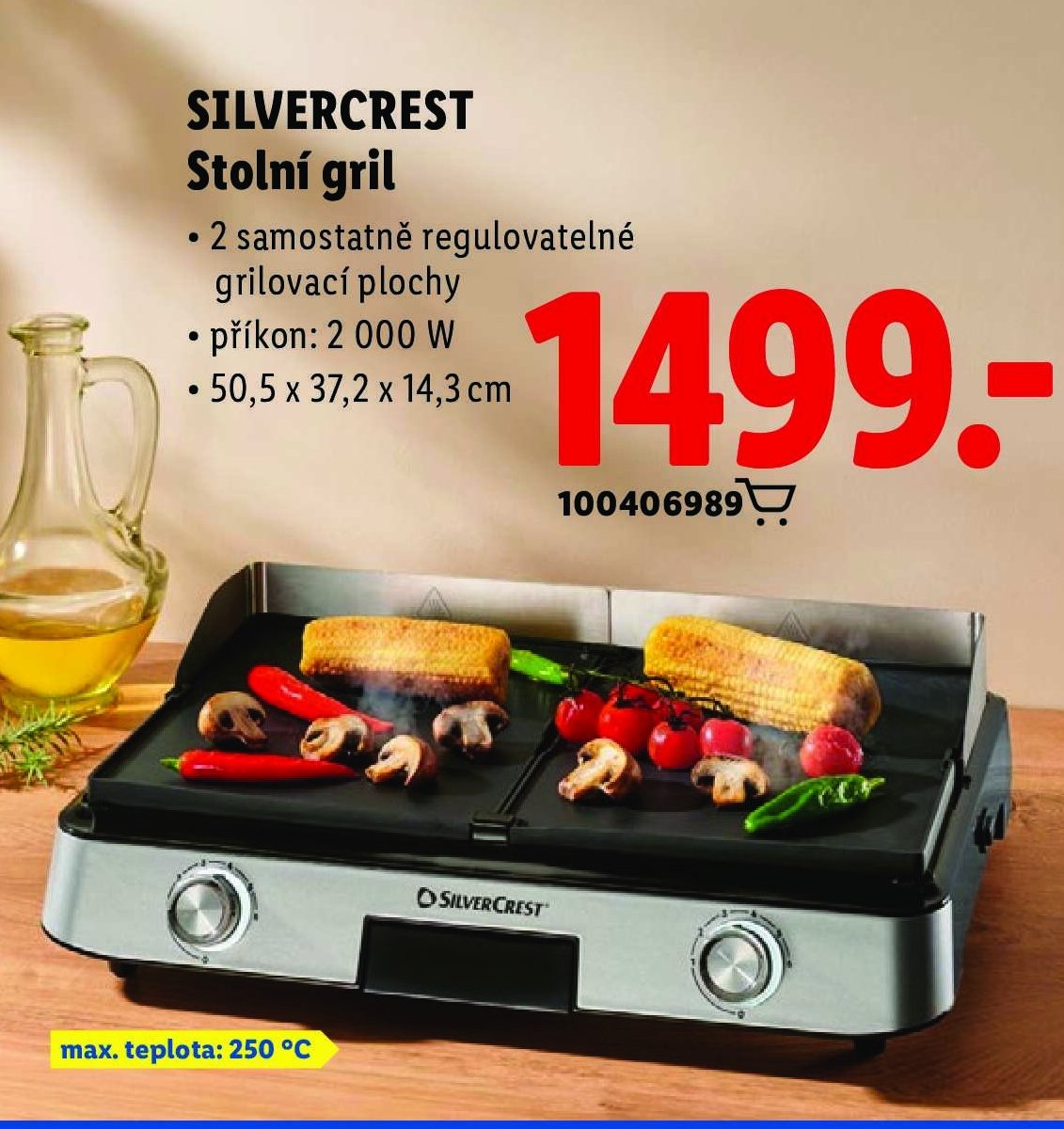 SILVERCREST Stolní gril
