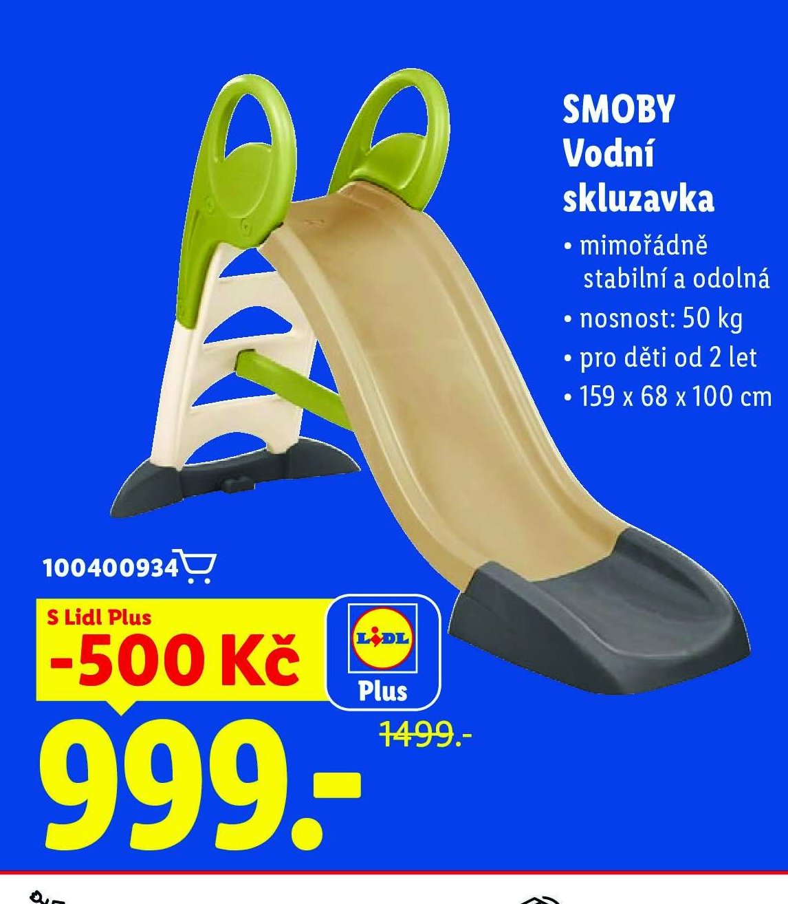 SMOBY Vodní skluzavka