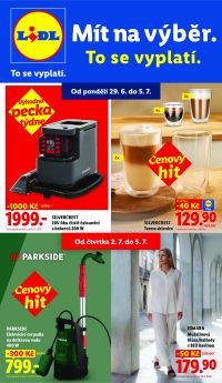 akční leták Lidl 29.6.2026-5.7.2026