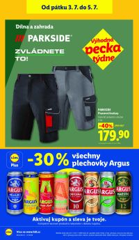 akční leták Lidl 29.6.2026-5.7.2026