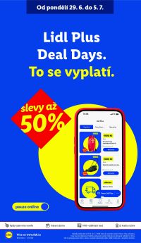 akční leták Lidl 29.6.2026-5.7.2026
