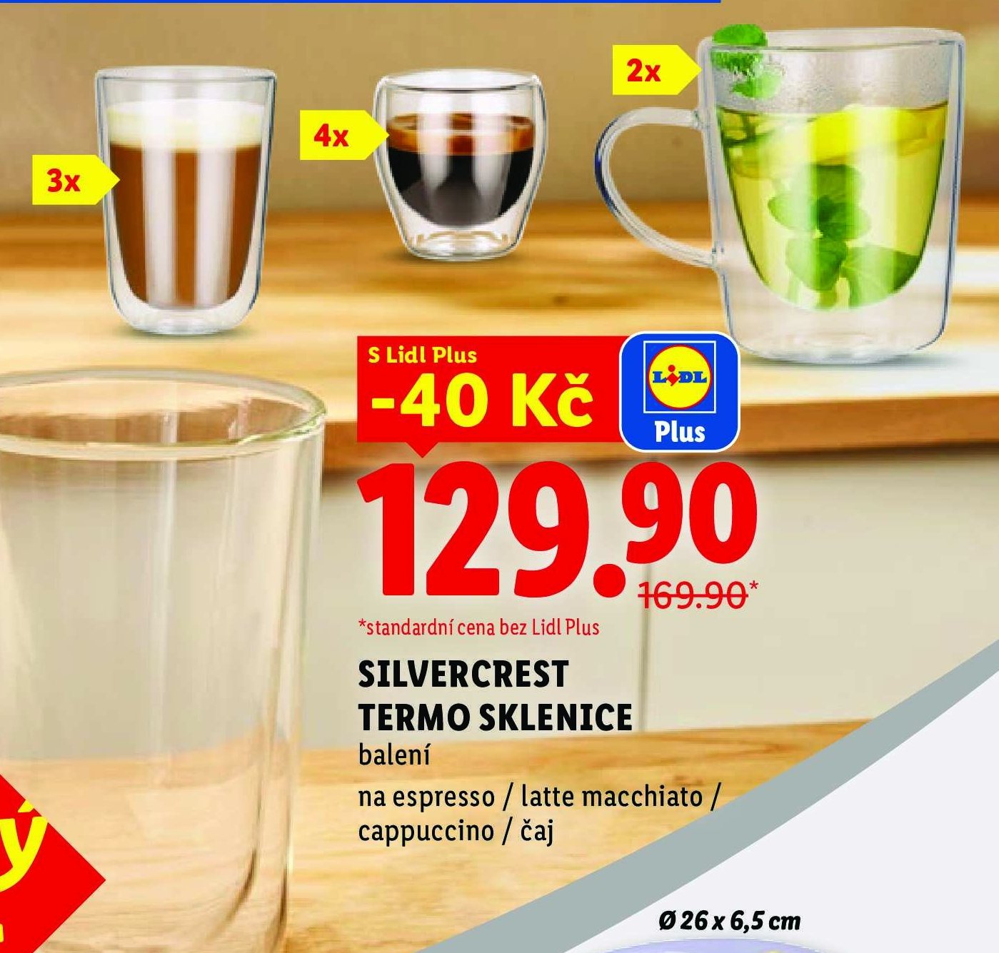 SILVERCREST Termo sklenice