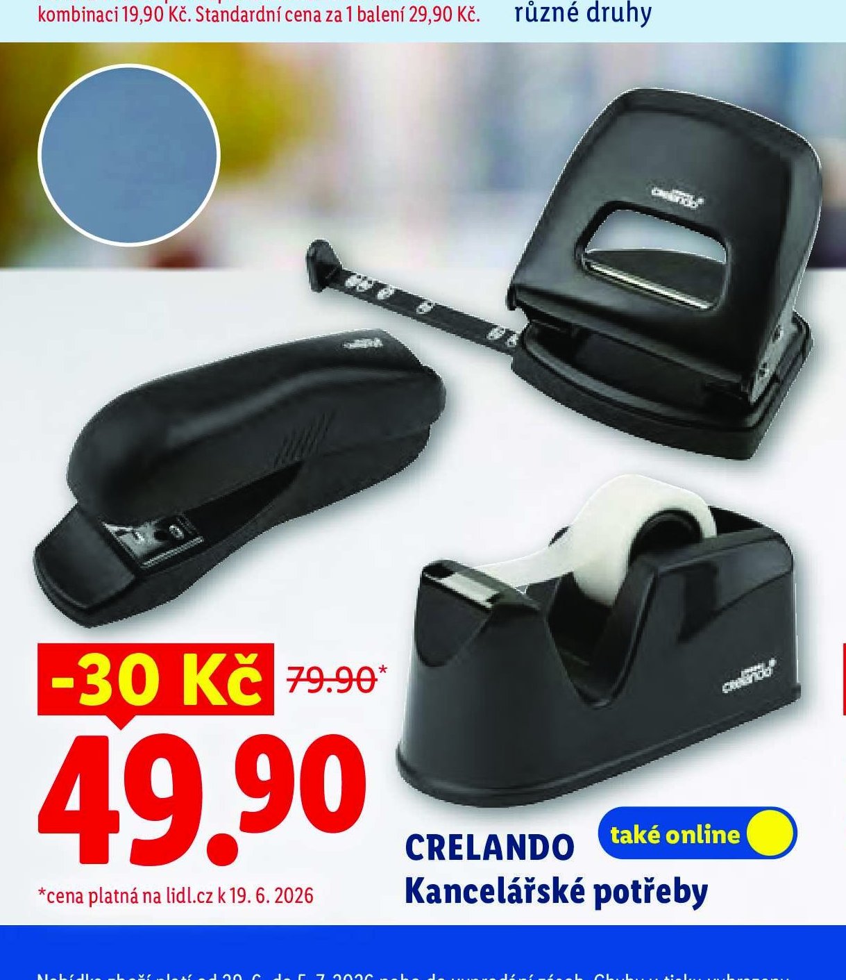 CRELANDO Kancelářské potřeby