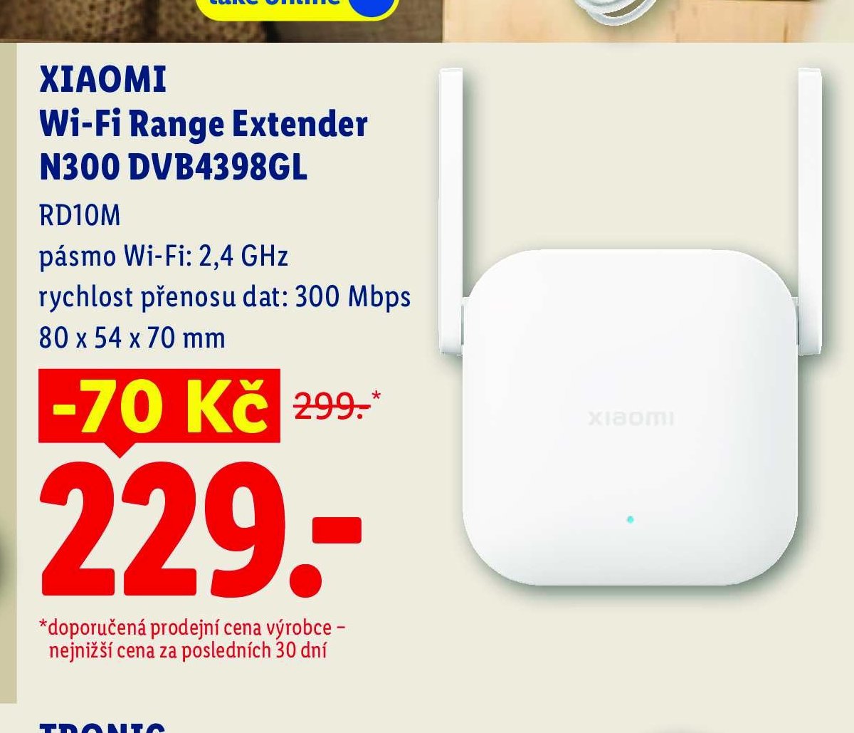 XIAOMI Wi-Fi Range Extender N300 DVB4398GL