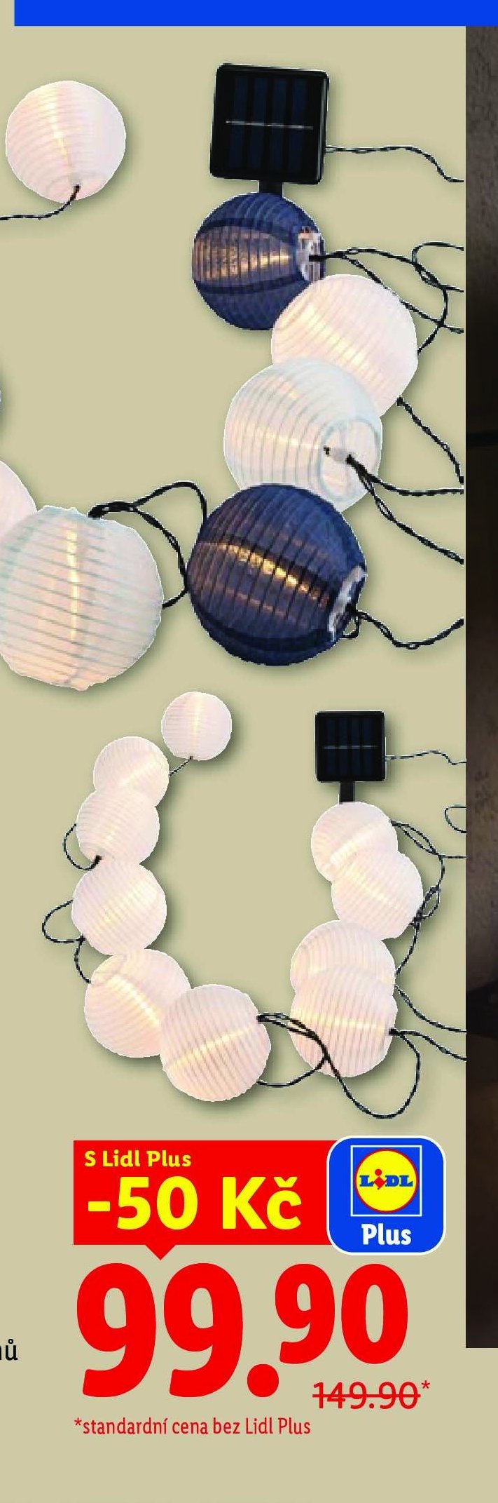 LIVARNO Solární LED světelný řetěz
