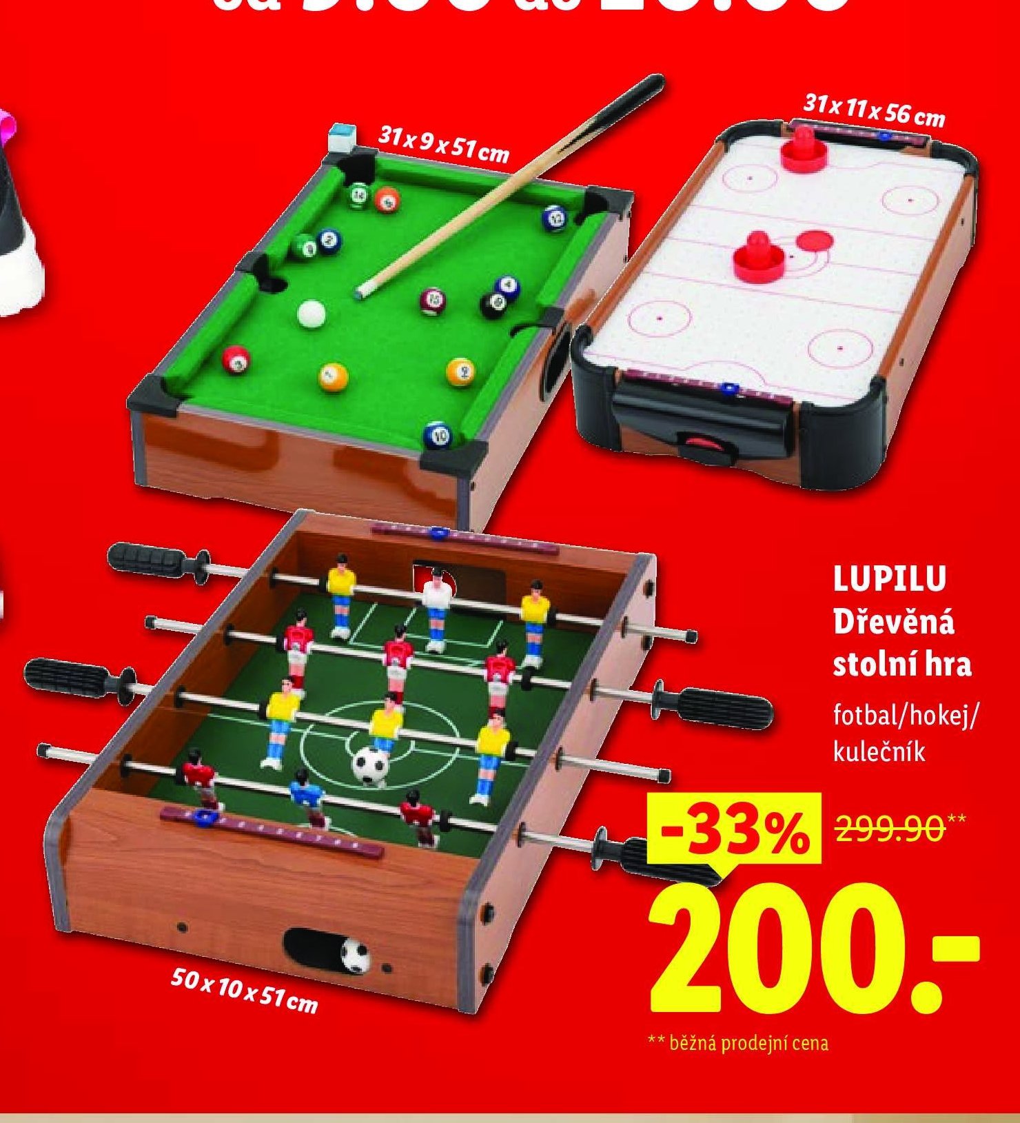 LUPILU Dřevěná stolní hra