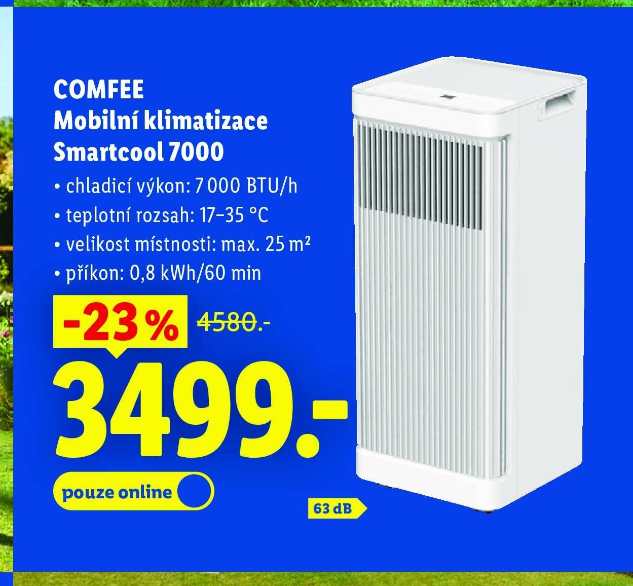COMFEE Mobilní klimatizace Smartcool 7000