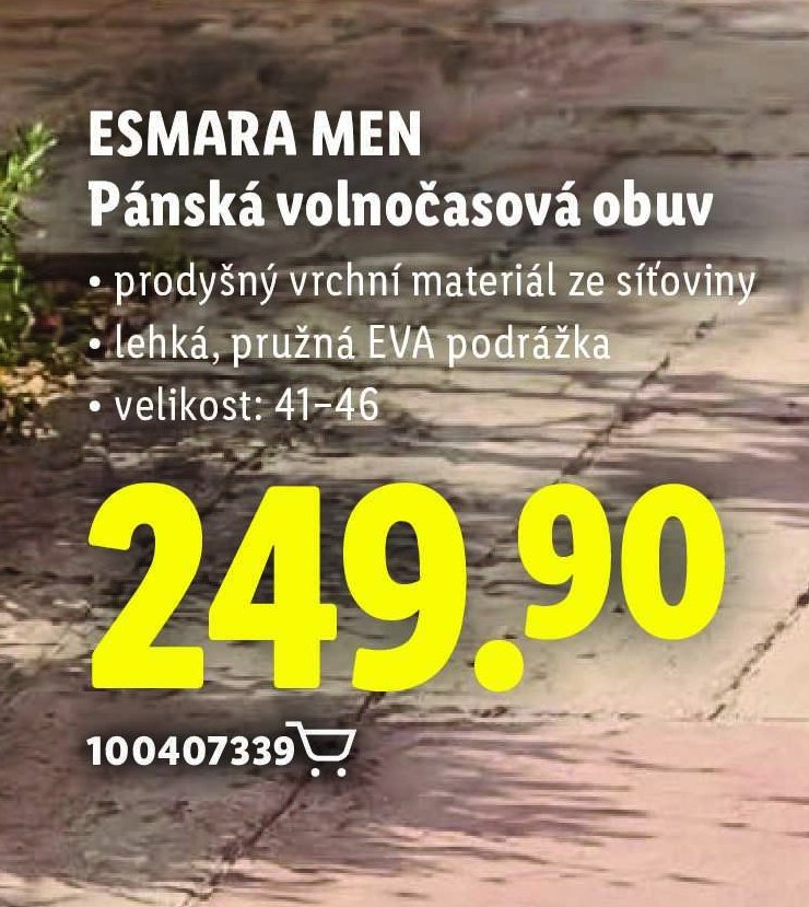 ESMARA MEN Pánská volnočasová obuv