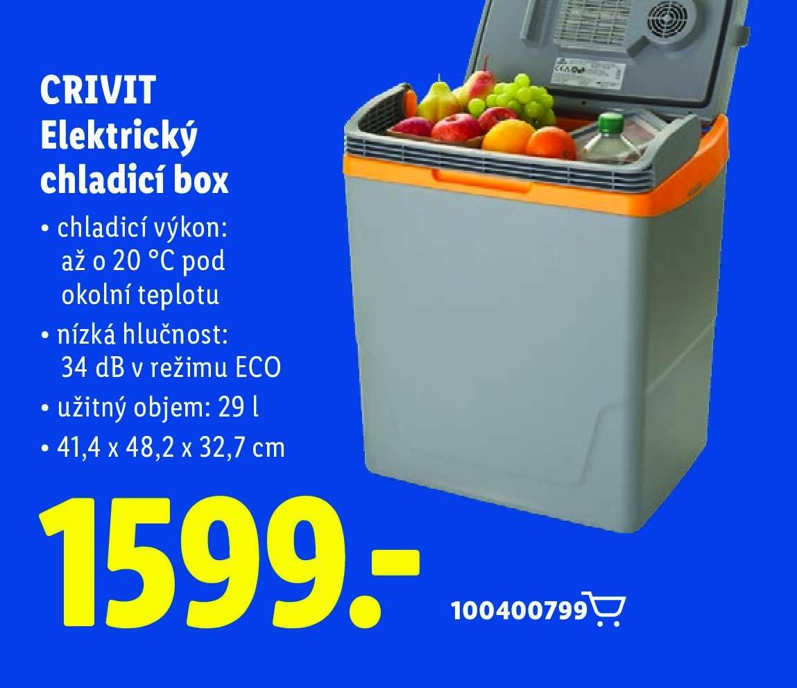 CRIVIT Elektrický chladicí box