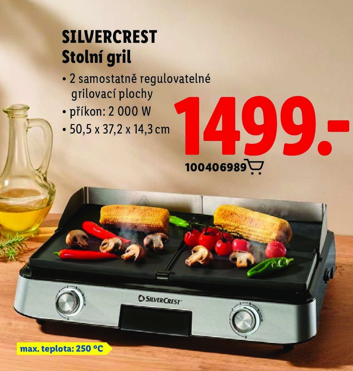 SILVERCREST Stolní gril