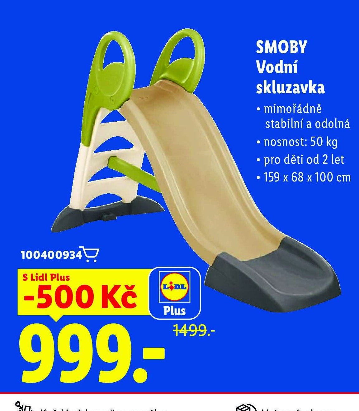 SMOBY Vodní skluzavka