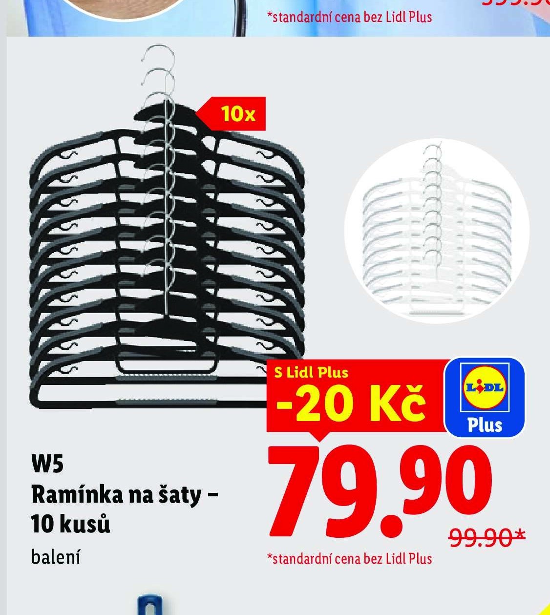 W5 Ramínka na šaty - 10 kusů